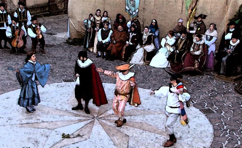 Le maschere umbre della Commedia dell'Arte 